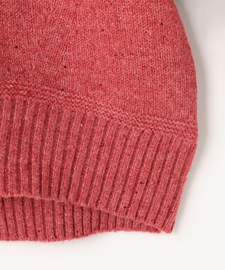 ANY L スパンコールニット レッド