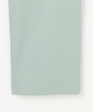 J.PRESS LADIES L 【セットアップ対応・洗える】セルロースリネンストレッチ テーパード パンツ ミント系