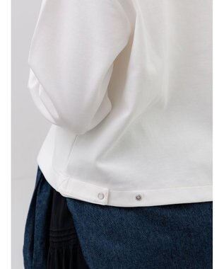 Te chichi カットソークルーネックカーディガン オフホワイト