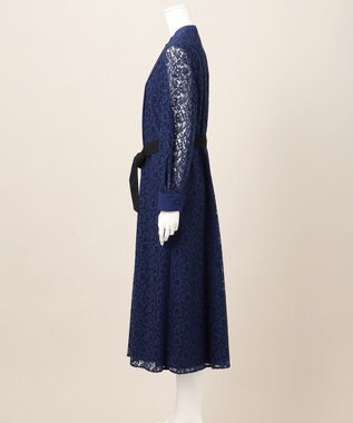 23区 【APPLAUDIR】レースコンビ ドレス ブルー系