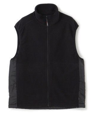 UNFILO MENS 【男女兼用】ポーラテック ボアベスト ブラック