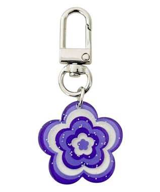 WEGO カラフルフラワーキーホルダー