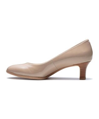 REGAL FOOT COMMUNITY 【リーガルレディース】F14J プレーンパンプス パンプス ベージュエナメル