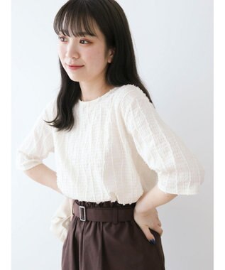 Green Parks ・ＥＬＥＮＣＡＲＥ　ＤＵＥ　ジャカードＴＥＥ Ivory