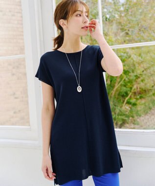 Tiaclasse 【安田美沙子さん着用・2way】オーバルパールロングネックレス シルバー