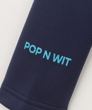 PW CIRCULUS 【あったか裏地/防寒】【WOMEN】モックネックカットソー ネイビー系