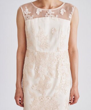 GRACE CONTINENTAL 【オンライン限定ドレス】Eve ベージュ