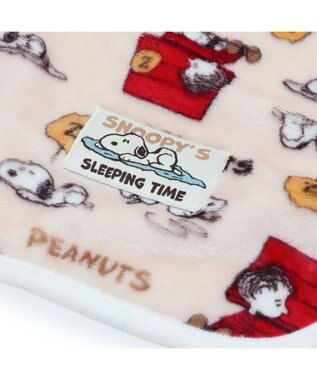 PET PARADISE スヌーピー ブランケット 《うたたね柄》 ベージュ