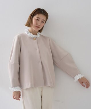 YECCA VECCA ダンボールニットジャケット Beige