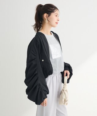 Green Parks ・ＳＵＧＡＲ　ＳＰＯＯＮ　ボリュームギャザーＭＡ－１ Black