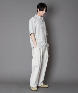 WEGO アイススウェードシャツ（SS） ライトベージュ