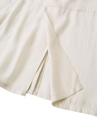 AMERICAN HOLIC 接触冷感シアー開襟半袖シャツ Ivory