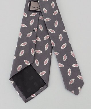GOTAIRIKU 【日本製】西陣ネクタイ_グレー×ピンク系 グレー系5
