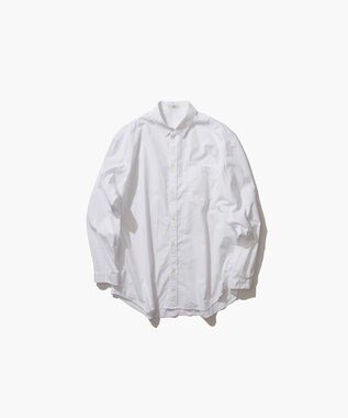 ATON SUVIN BROAD | ウォッシュドシャツ - UNISEX WHITE