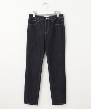 自由区 【WE WANT】365DENIM ストレートスリムデニム パンツ ネイビー系