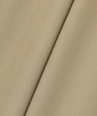 Feroux リボンディテール セミワイドパンツ カーキ系