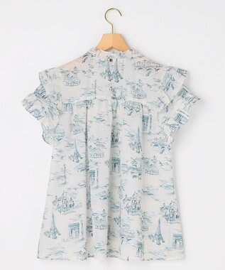 組曲 L 【先行予約】パリトワルドジュイ ブラウス ホワイト系5