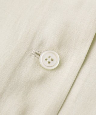 AMERICAN HOLIC 接触冷感シアー開襟半袖シャツ Ivory