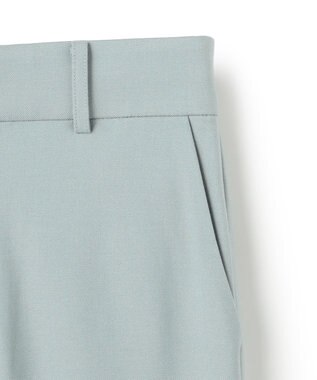 UNFILO 【ウエストゴム/14サイズ展開】beauty warm pants ワイド セージ