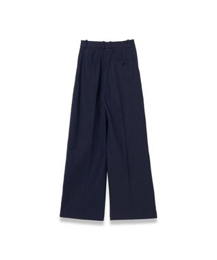 JOSEPH ギャバジンストレッチ ワイドレッグトラウザーズ YUKIO Indigo