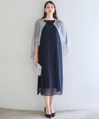 23区 L 【APPLAUDIR】グロッシードルマン カーディガン シルバー系