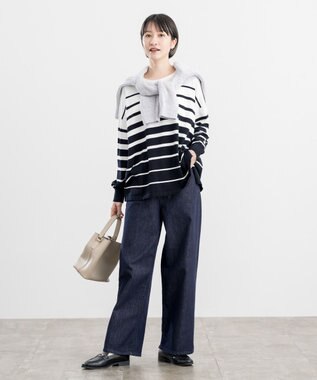 ONWARD Reuse Park 【23区】ニット春夏 ネイビー