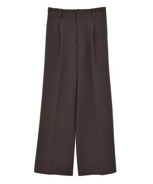 AMERICAN HOLIC 美・美・美あったかワイドパンツ Brown