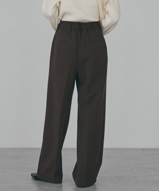 AMERICAN HOLIC 美・美・美あったかワイドパンツ Brown