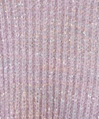 earth music&ecology ブラッシュヤーンニットプルオーバー Lavender