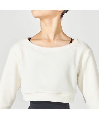 Chacott ショートトップ オフホワイト