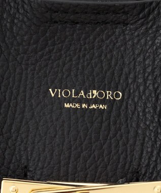 23区 【先行予約】VIOLAd'ORO イタリアンWフェイスレザー トートバッグ ブラック系