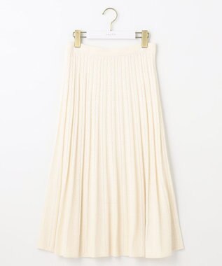 ANY SIS 【セットアップ対応】スフレケーブルニット スカート アイボリー