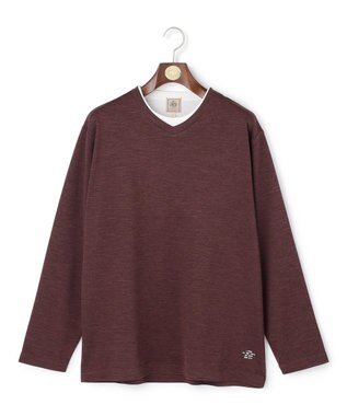  【WEB・一部店舗限定】フェイクレイヤード ロングスリーブTシャツ