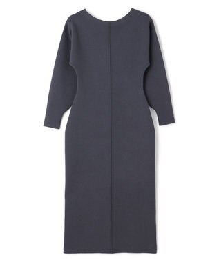 uncrave シルキーニット ワンピース（uncrave WHITE） スレート