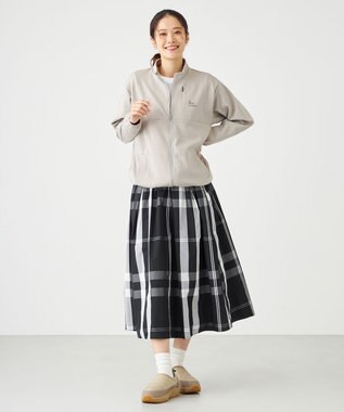 SHARE PARK LADIES 【UVカット・吸水速乾・ストレッチ・軽量・アンチピリング 】ダンボールトラックジャケット（S・Mサイズ） ベージュ系