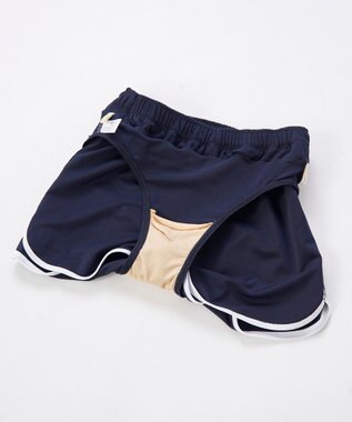 OP／FILA 【FILA】襟付きTシャツ付き３点セット水着 ホワイト