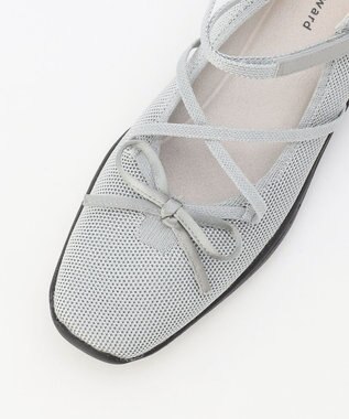 steppi バレエ スニーカー ミントグレー