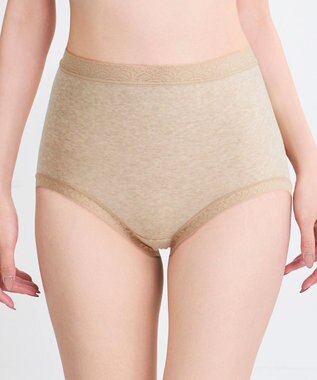 WACOAL 【ディアヒップ】 ショーツ はきこみ丈ふかめ 綿混(身生地) ヒップを包みこむフィット感 やさしいはきごこち PPA177 /ワコール ベージュ