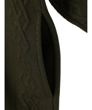 CRAFT STANDARD BOUTIQUE JQカット切り替えカーディガン1 Khaki