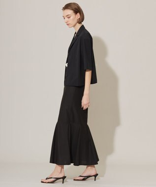 ICB L 【接触冷感・洗える】 UnleashLite スカート ブラック系