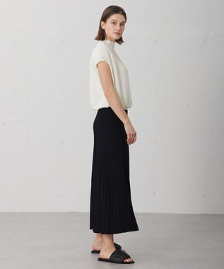 BEIGE， 【WEB限定】 MONSTERA / ニットスカート Black