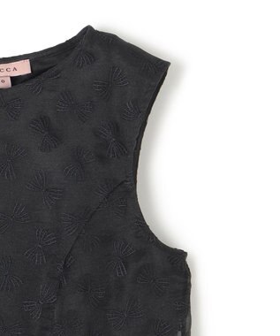 TOCCA 【消臭・洗える】RIBBON MEADOW ドレス ブラック系7