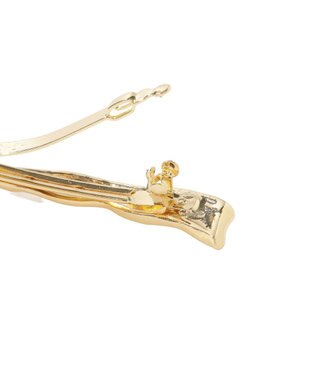 AMERICAN HOLIC メタルツイストバレッタ Gold