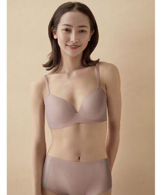 WACOAL ノンワイヤーブラ [GOCOCi/ワコール] 脇高設計 しっかりフィット 上向きのバストライン レディース CGG266 /ワコール ブラウン