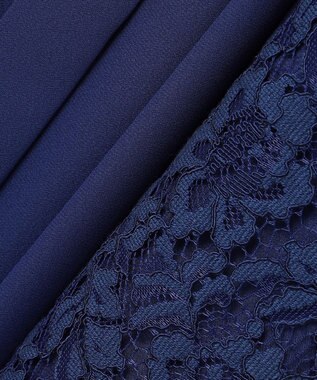 23区 【APPLAUDIR】レースコンビ ドレス ブルー系