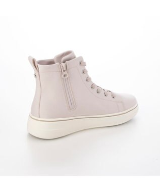 ing <ing>【レイン対応】ハイカット厚底スニーカー ピンク