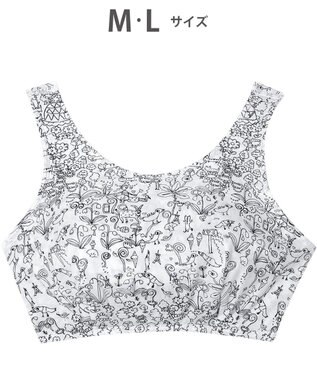 tsumori chisato SLEEP ツモリチサト ナイトアップブラ ノンワイヤー ベア天竺素材(身生地) 3Lまで対応 大きいサイズ ナイトブラ レディース UBX410 /ワコール