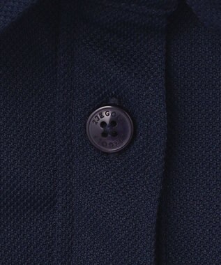 23区GOLF 【WOMEN】【吸水速乾/UVケア】エイトロックカノコ 半そで ポロシャツ ネイビー系