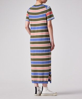 Paul Smith マルチボーダー ニットワンピース マルチカラー