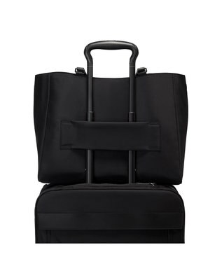 TUMI トートバッグ レディス  VOYAGEUR 「ヴァレッタ」ラージ・トート BLACK/GUNMETAL